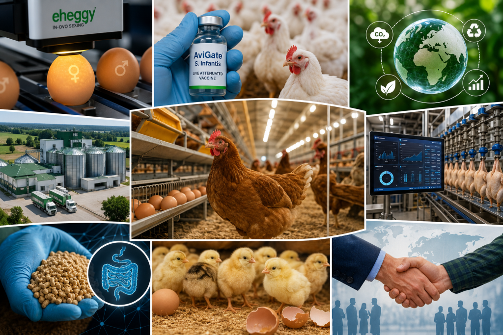 Avanços em biotecnologia, sustentabilidade e infraestrutura marcam nova fase da avicultura global