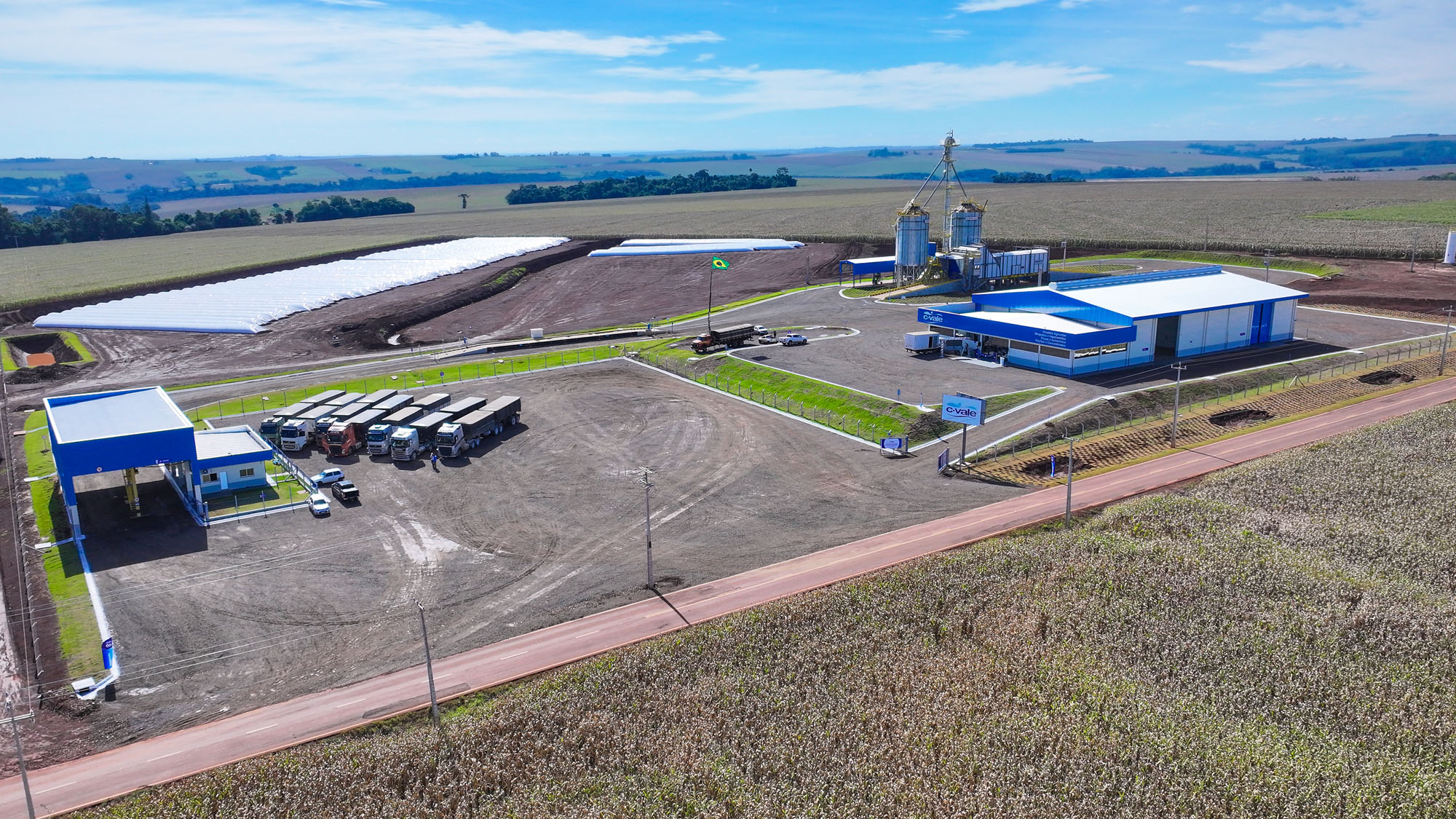 C.Vale amplia estrutura de grãos com novas unidades no oeste do Paraná