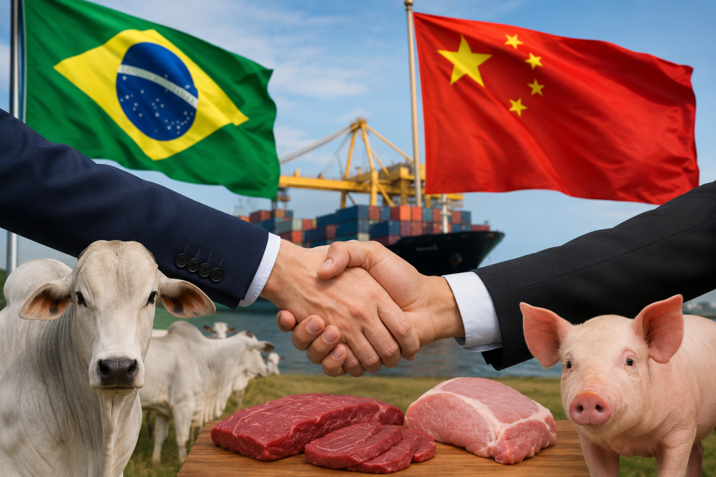 China reconhece Brasil como território livre de febre aftosa
