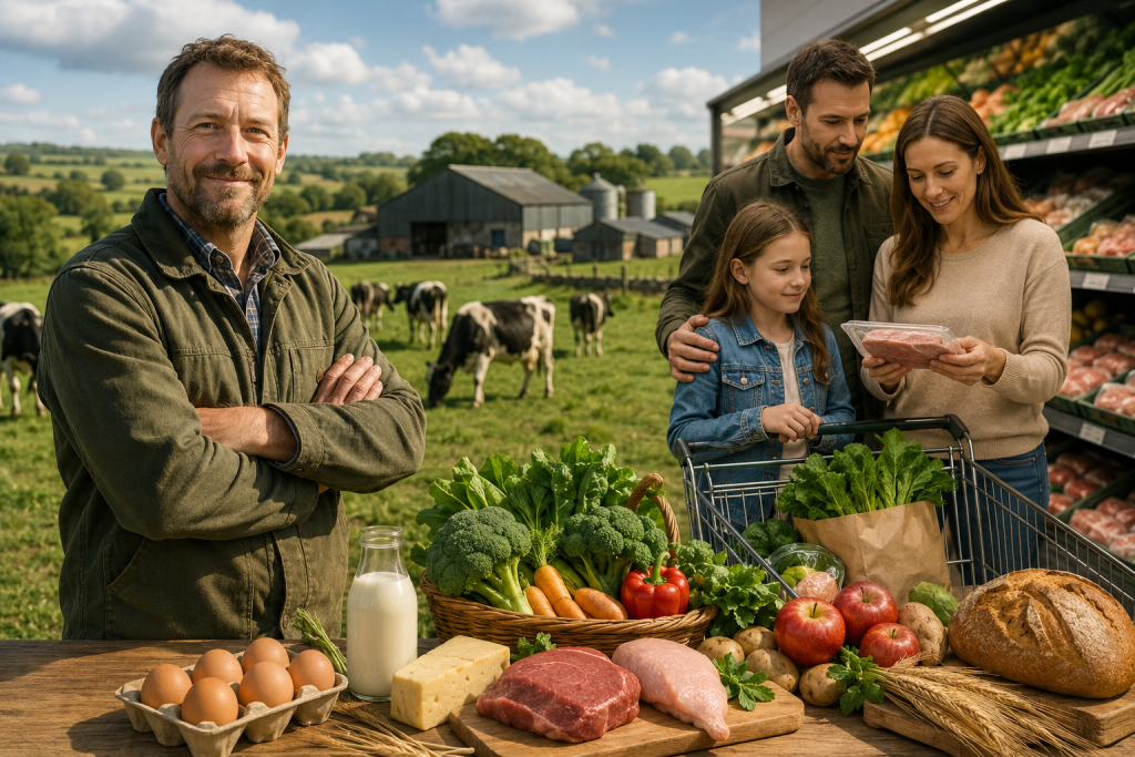 Confiança nos alimentos britânicos permanece alta, mas falta informação ao consumidor