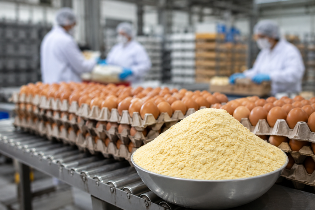 Egito inicia exportação de ovos desidratados e busca aliviar excesso de oferta