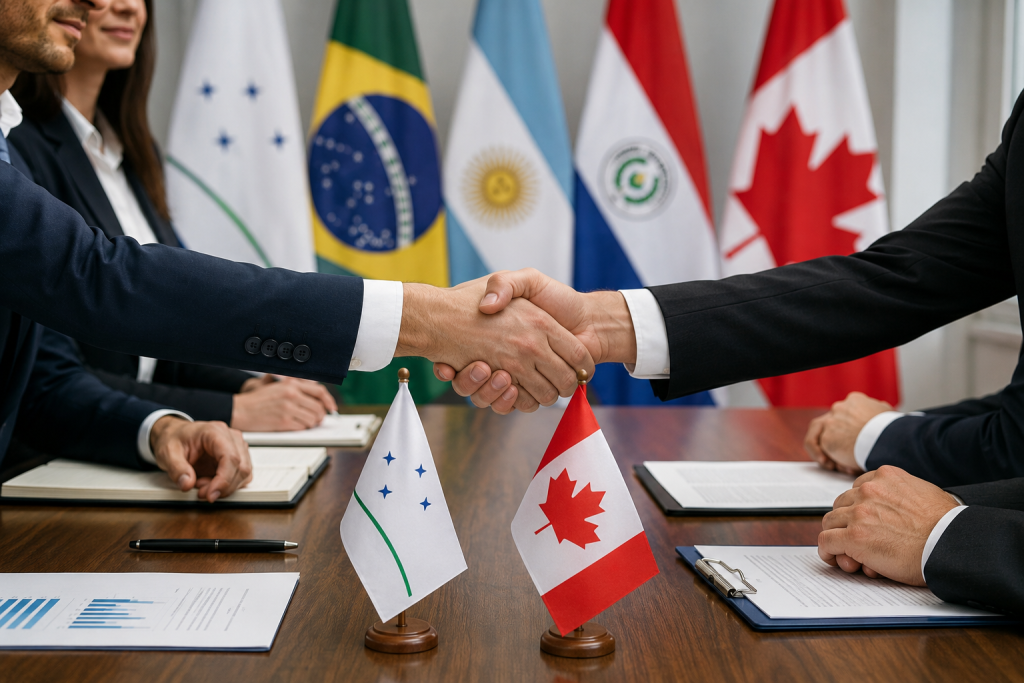 Mercosul e Canadá avançam em negociação de acordo de livre comércio