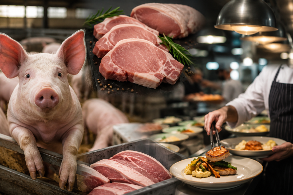 Produtores de suínos pressionam setor de food service no Reino Unido por maior apoio à produção local