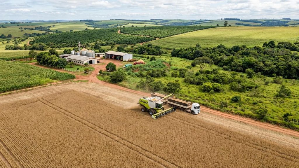 Agropecuária impulsiona crescimento de 1,1% do PIB no início de 2026