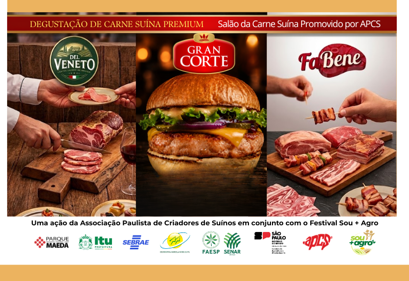 APCS chancela força do setor no Sou + Agro e oferece degustação de cortes premium APCS chancela força do setor no Sou + Agro e oferece degustação de cortes premium