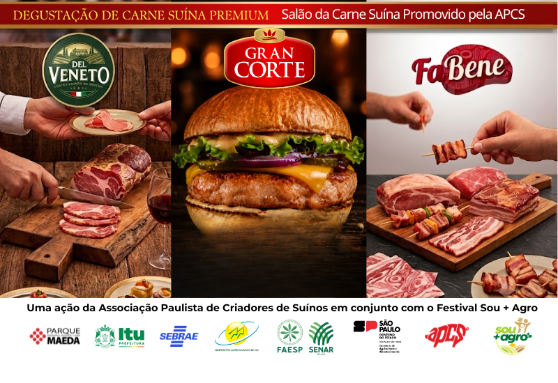 APCS chancela força do setor no Sou + Agro e oferece degustação de cortes premium APCS chancela força do setor no Sou + Agro e oferece degustação de cortes premium