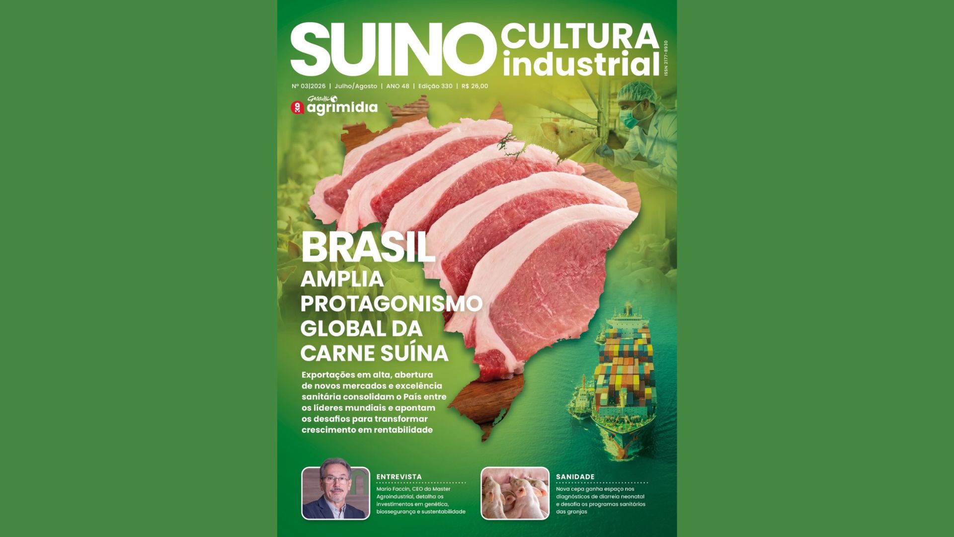 SI 330: Está no ar a nova edição da Suinocultura Industrial