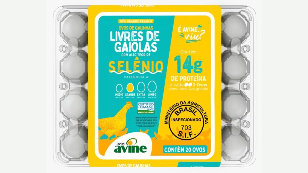 Avine renova linha de ovos cage-free e lança linha Super Protein