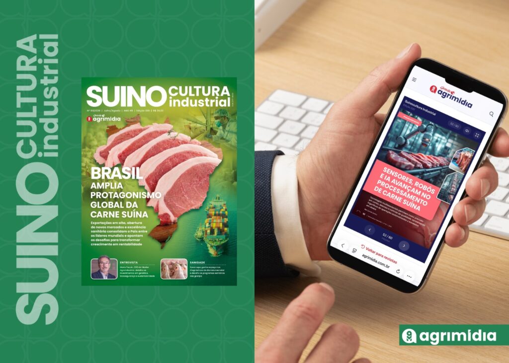 Sensores, robôs e IA avançam no processamento de carne suína