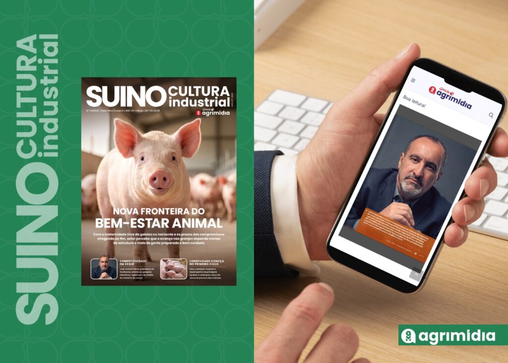 Competitividade da carne suína depende de sanidade, eficiência e redução de custos, diz José Antônio Ribas