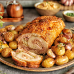 Porchetta: Lombo suíno recheado super suculento