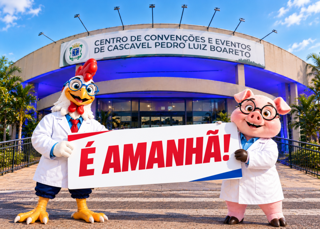 É amanhã: AveSui 2026 abre as portas em Cascavel com feira, painéis de mercado e Prêmio Quem é Quem