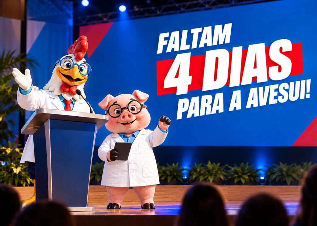 Faltam quatro dias: AveSui 2026 abre programação com debate sobre proteção de mercados