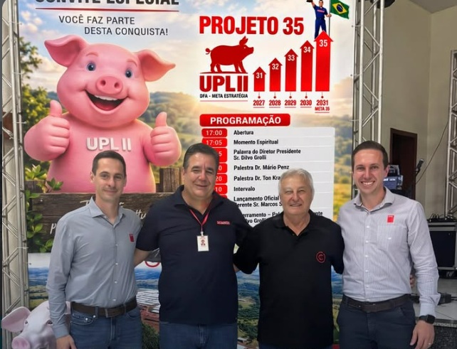 Agroceres PIC participa de lançamento da expansão da UPL II da Coopavel